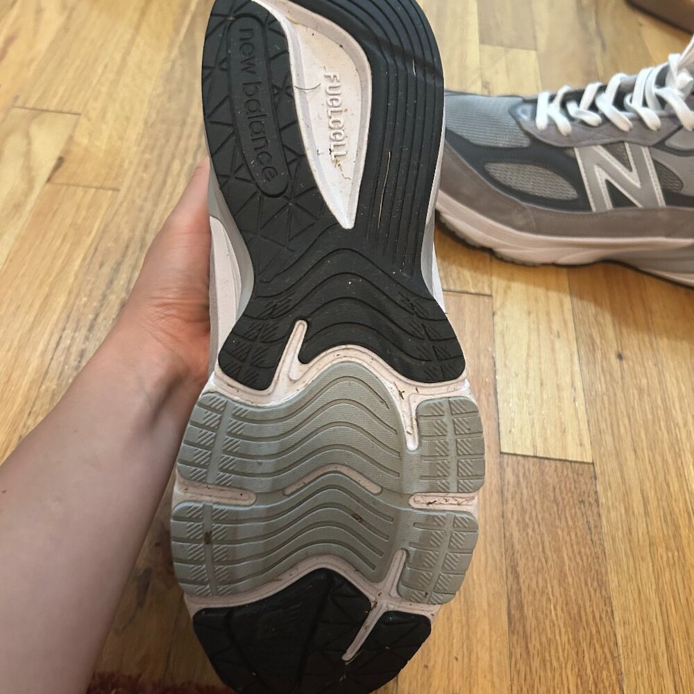 Men's Grey New Balance 990v6 Size - Picture 3 of 4